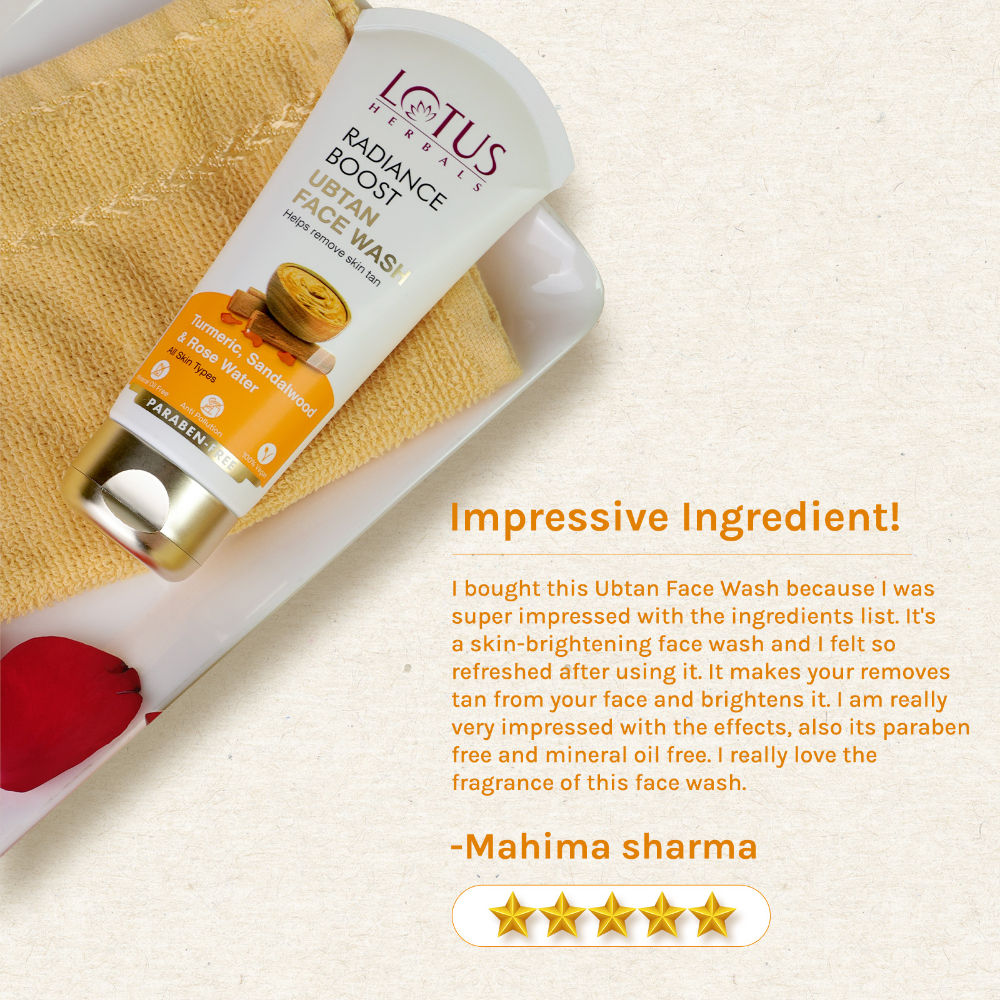 Radiance Boost Ubtan Face Wash