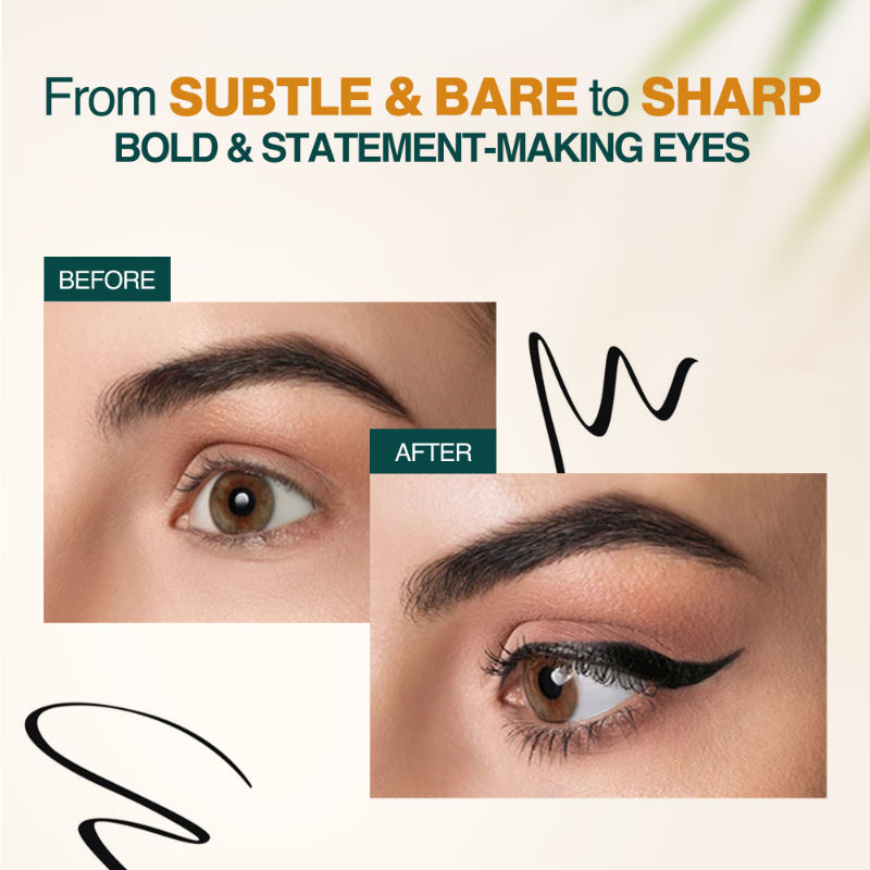 All-Day Liquid Eyeliner with Smudgeproof Intense Pigment