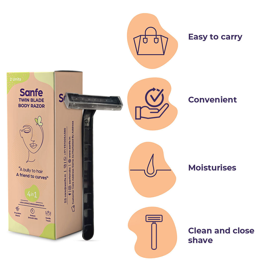 Twin Blade Body Razor
