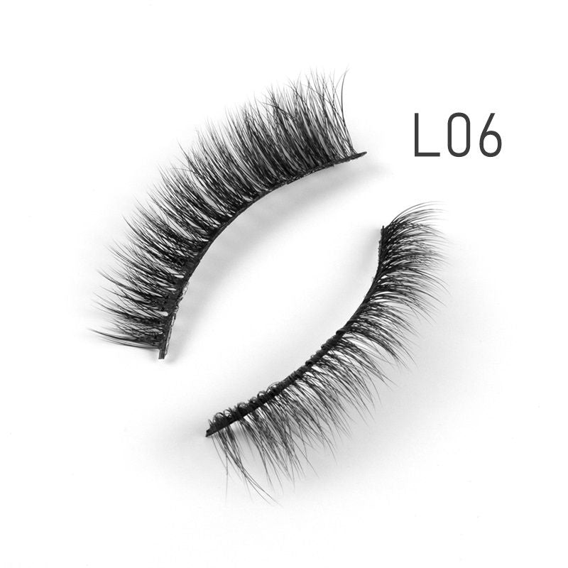Eyelash Set 3D False Long And Natural Eye Makeup No. L06