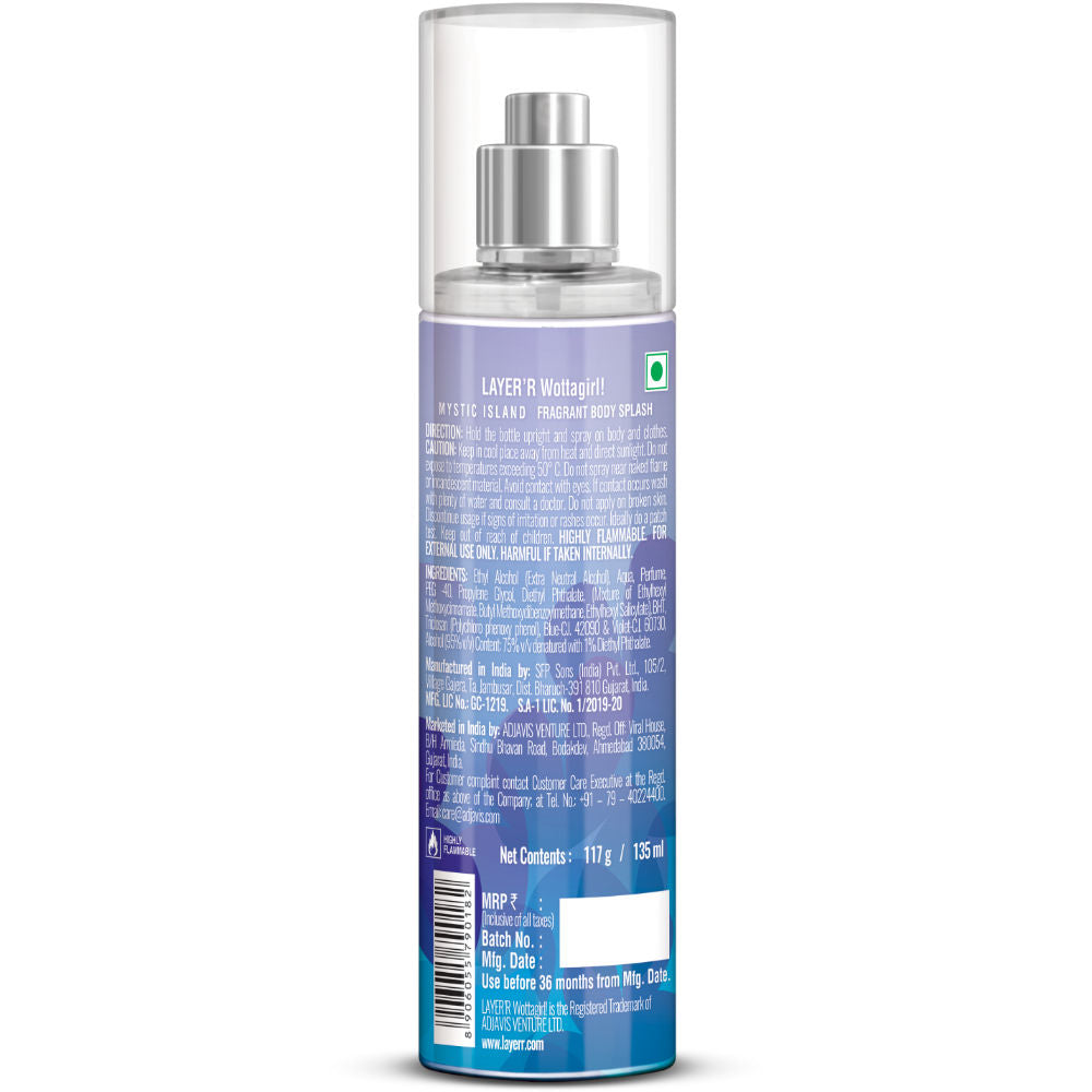 Wottagirl Mystic Island Body Splash For Her