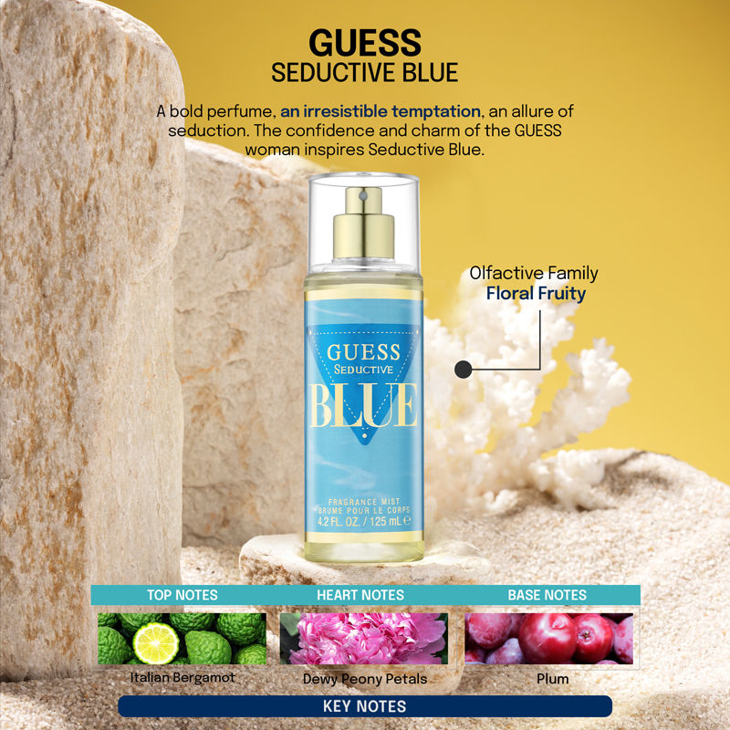 Seductive Blue Body Mist For Women