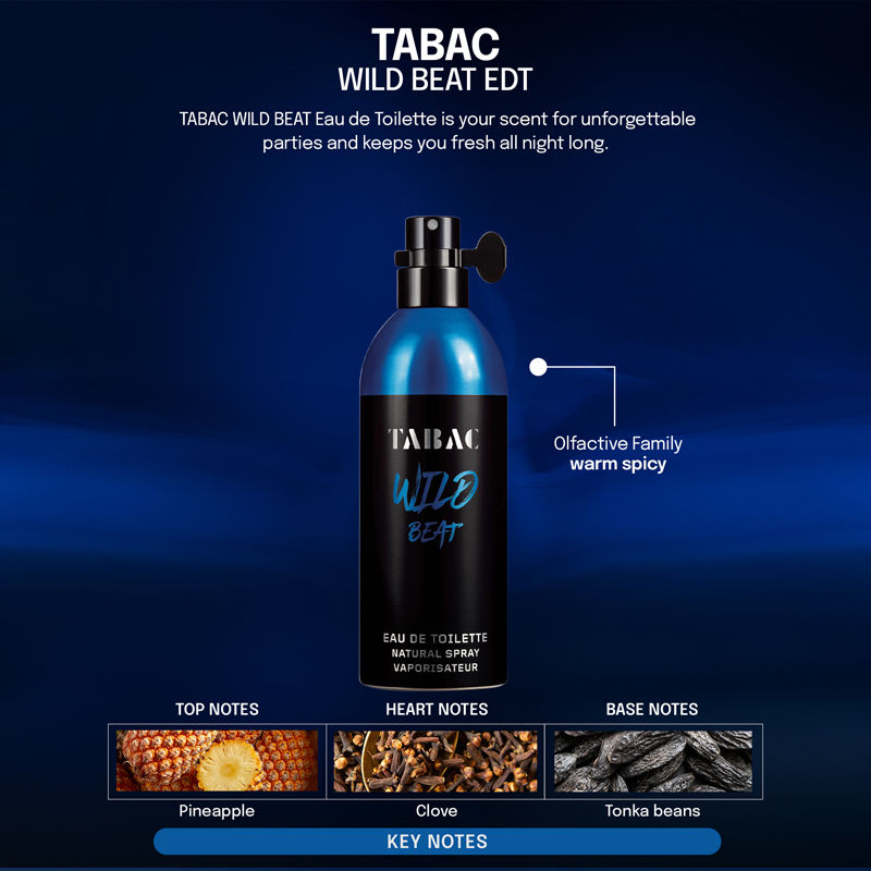 Wild Beat Eau De Toilette Natural Spray