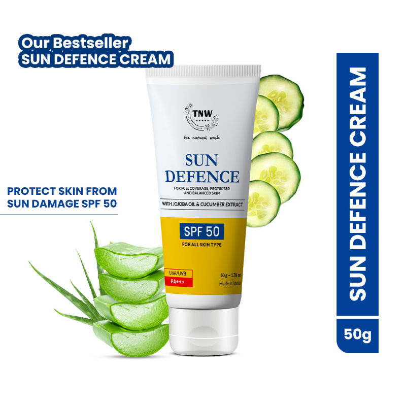 Sun Defence Sunscreen SPF 50 UVA UVB PA+++ Sunblock Suncream