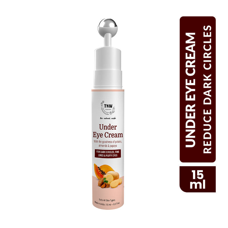 Under Eye Cream Roll On to Reduce Dark Circles, Puffiness and Fine Lines