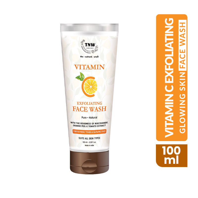 Deep Cleansing & Skin Brightening Vitamin C Face Wash Exfoliating