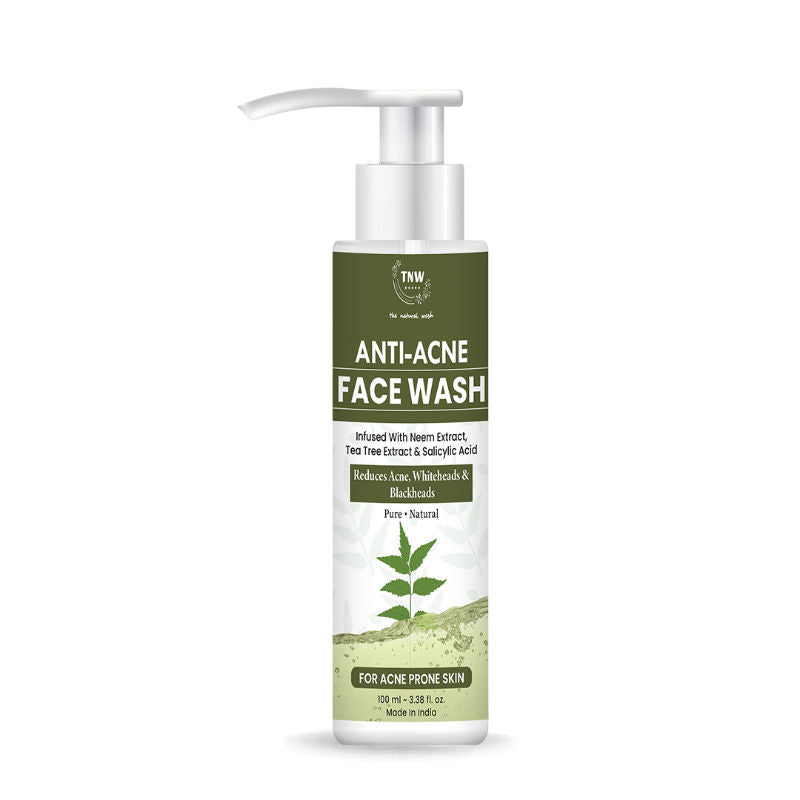Anti Acne Face Wash for Reduces Acne, Whiteheads & Blackheads