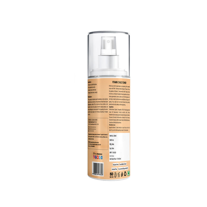 Vitamin C Face Toner for Improve Skin Texture with Niacinamide & Witch Hazel