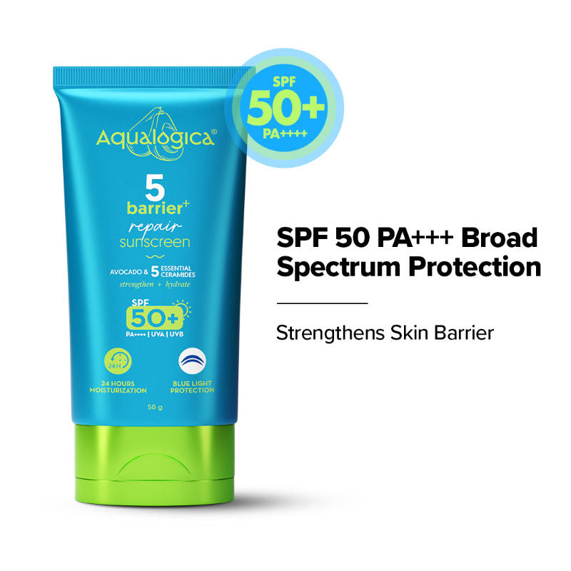 5 Barrier+ Repair Sunscreen With Avocado & 5 Essential Ceramides SPF 50 PA++++ UVA/B - 50g