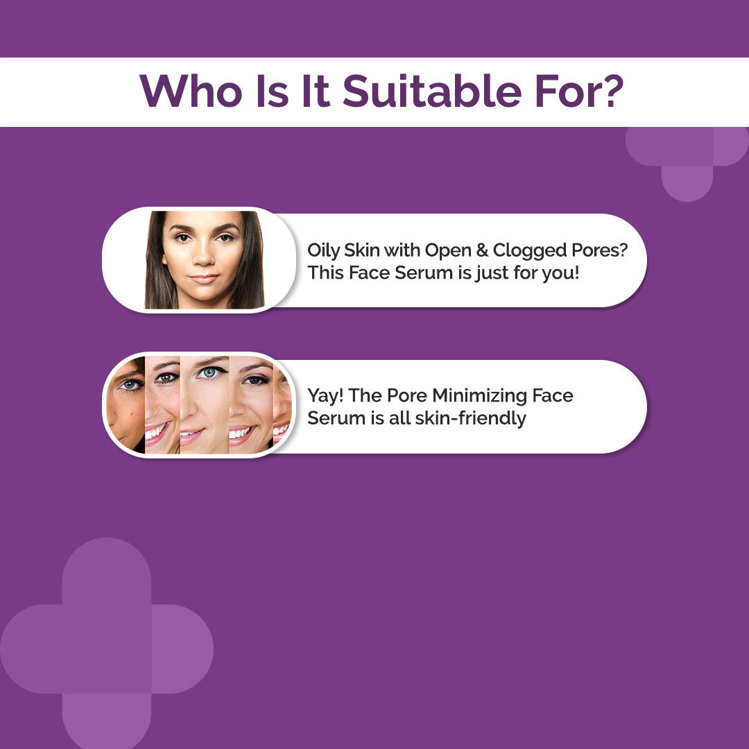 Pore Minimizing Face Serum With 4% Niacinamide, 5% PHA And P-refinyl For Open Pores