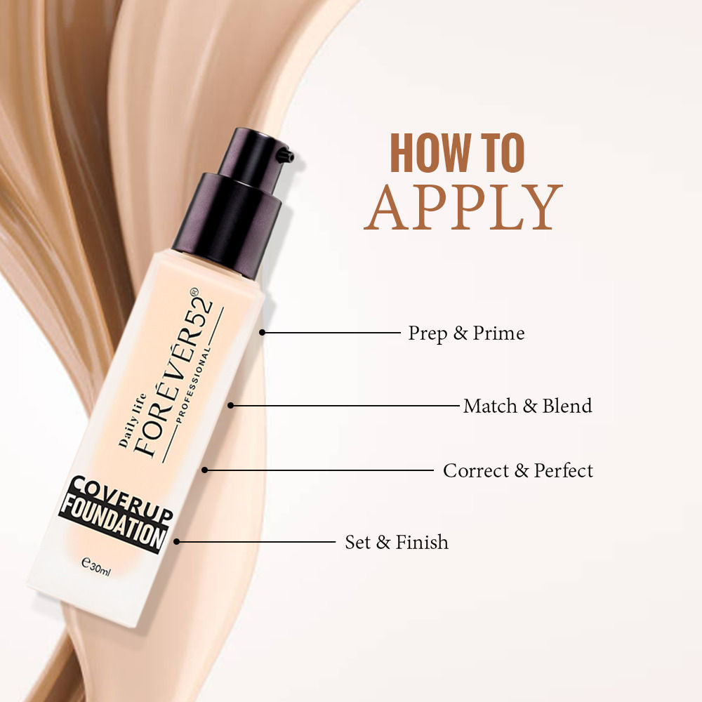 Coverup Foundation with Free Sponge