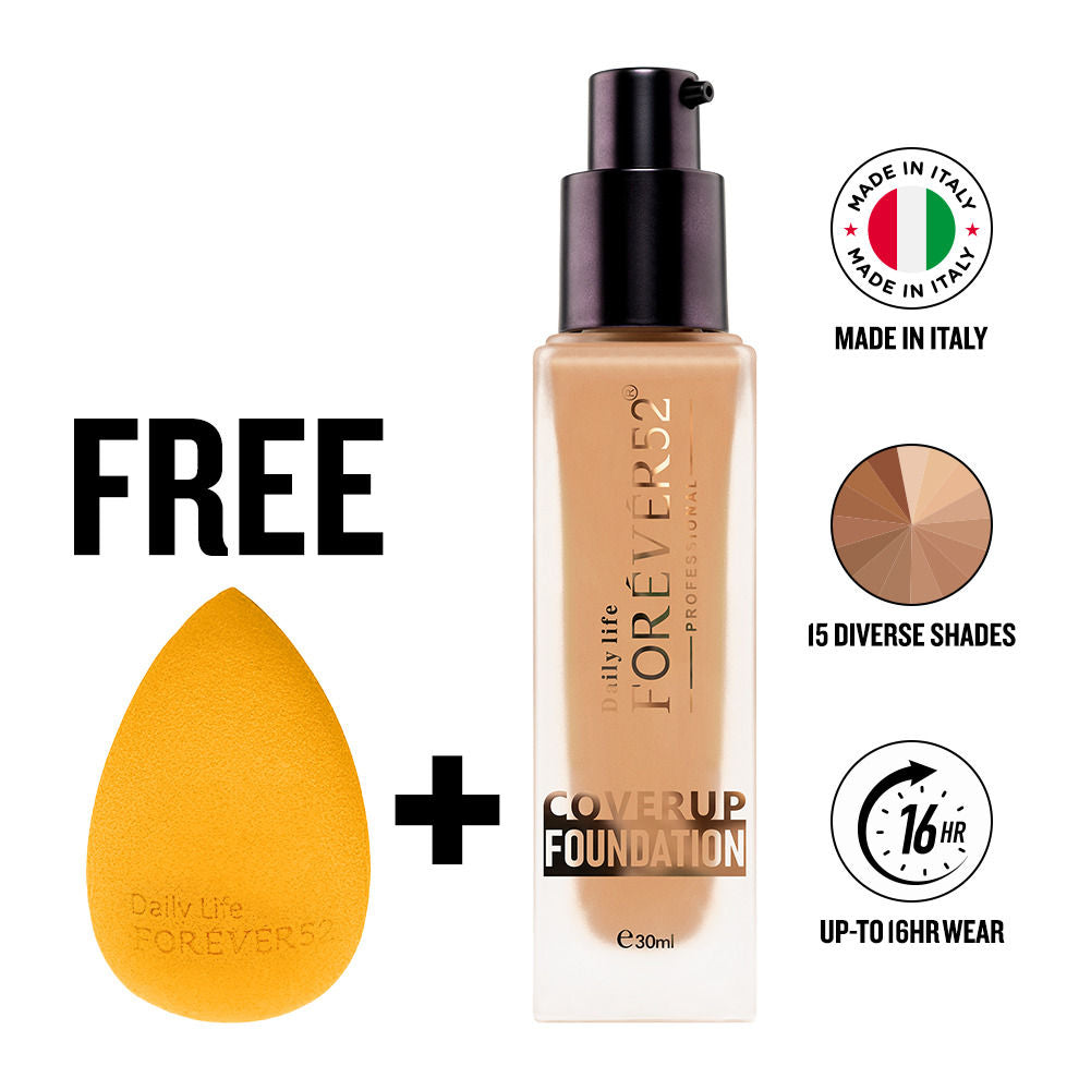 Coverup Foundation with Free Sponge - Fcu30.3