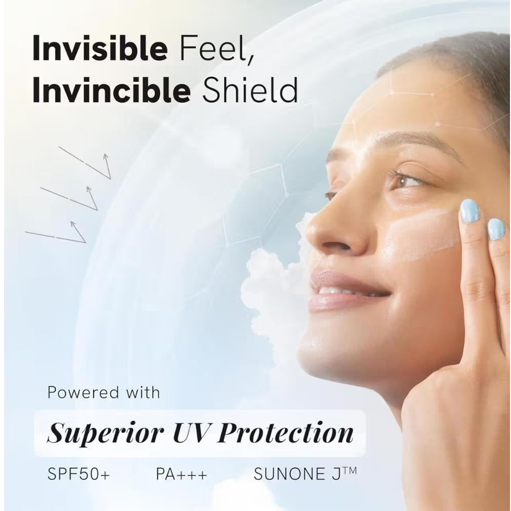 Ultra Light Sunscreen SPF 50+ with SunOne-J & AcZero For Oily, Dry, Acne-prone Skin