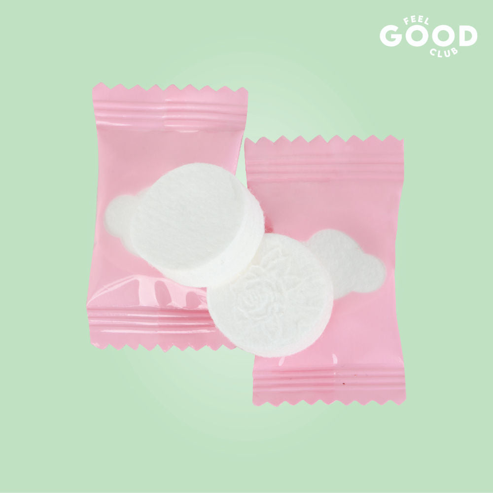 Disposable Face Towels - 10 Pcs Compressed Coin Tissues Expand In Water As Wet Wipes