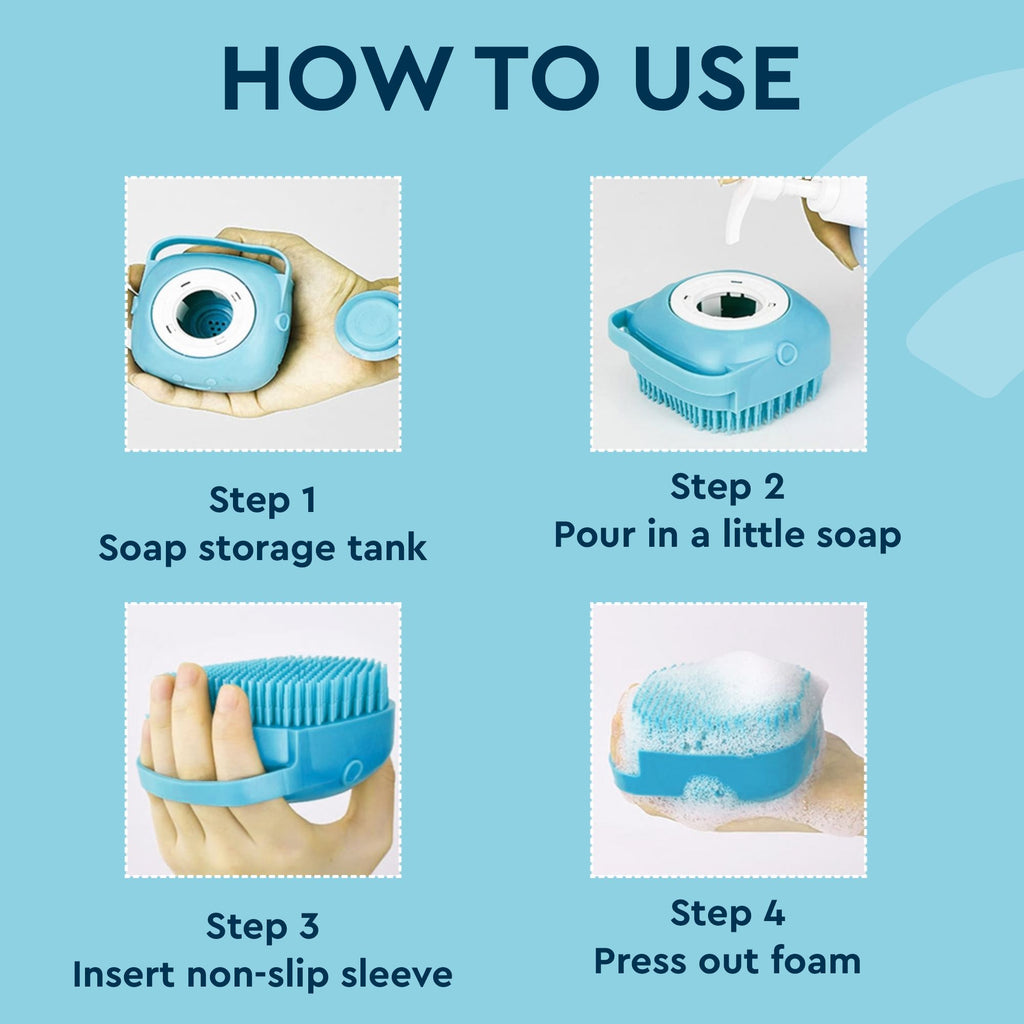 Silicone Exfoliating Bath Brush