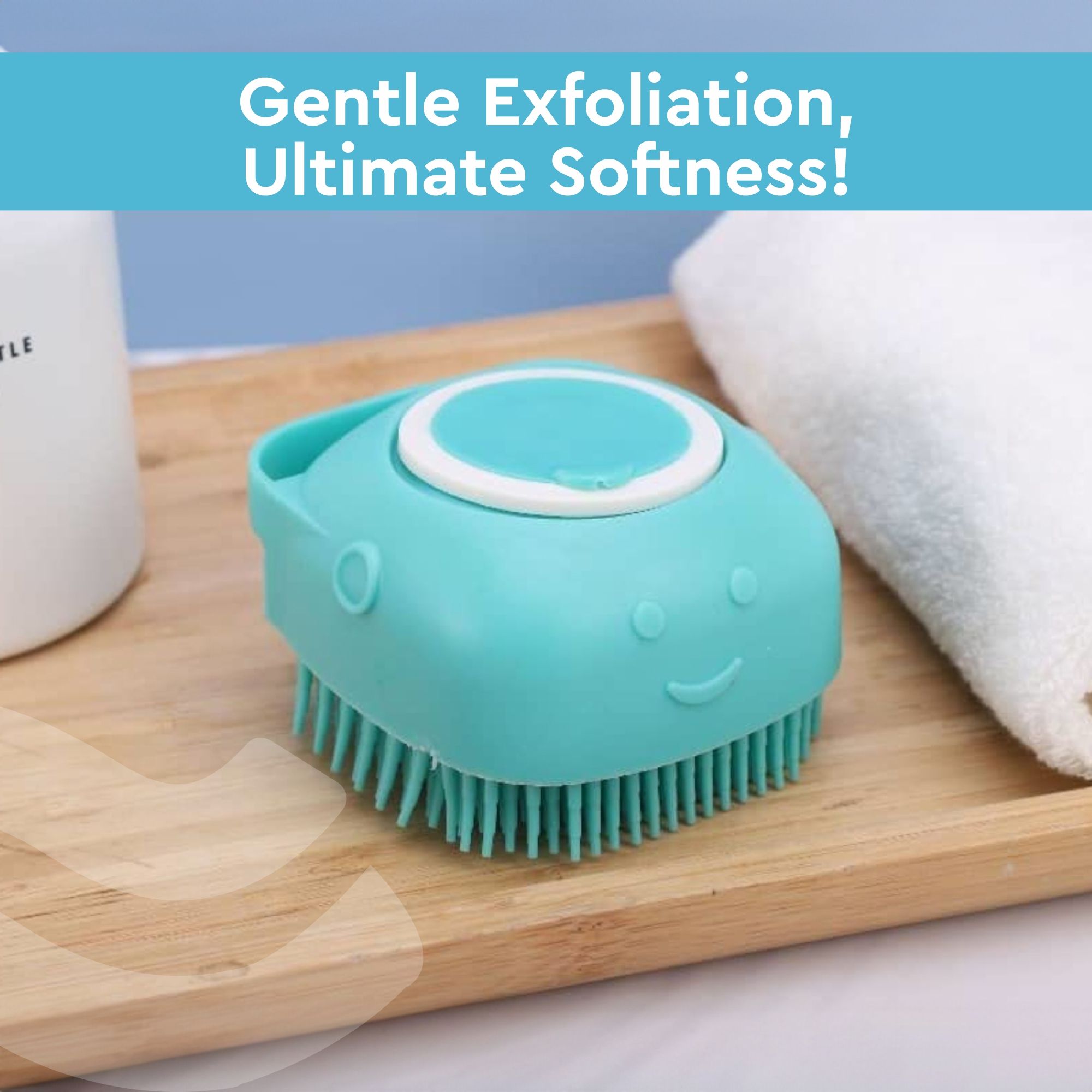 Silicone Exfoliating Bath Brush