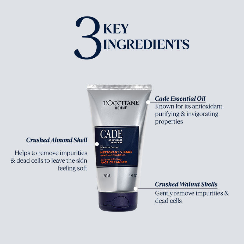 Cade Daily Exfoliating Face Cleanser