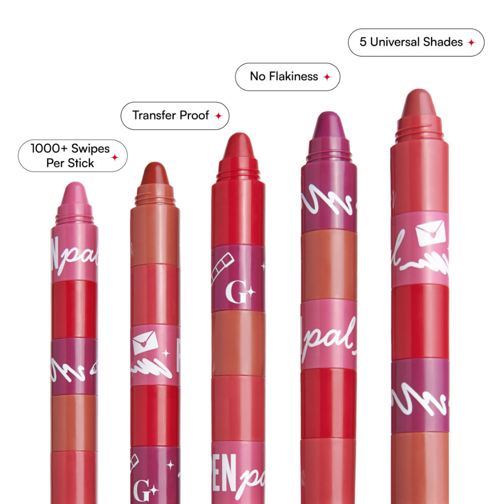Pen Pal 5-In-1 Stackable Lipstick