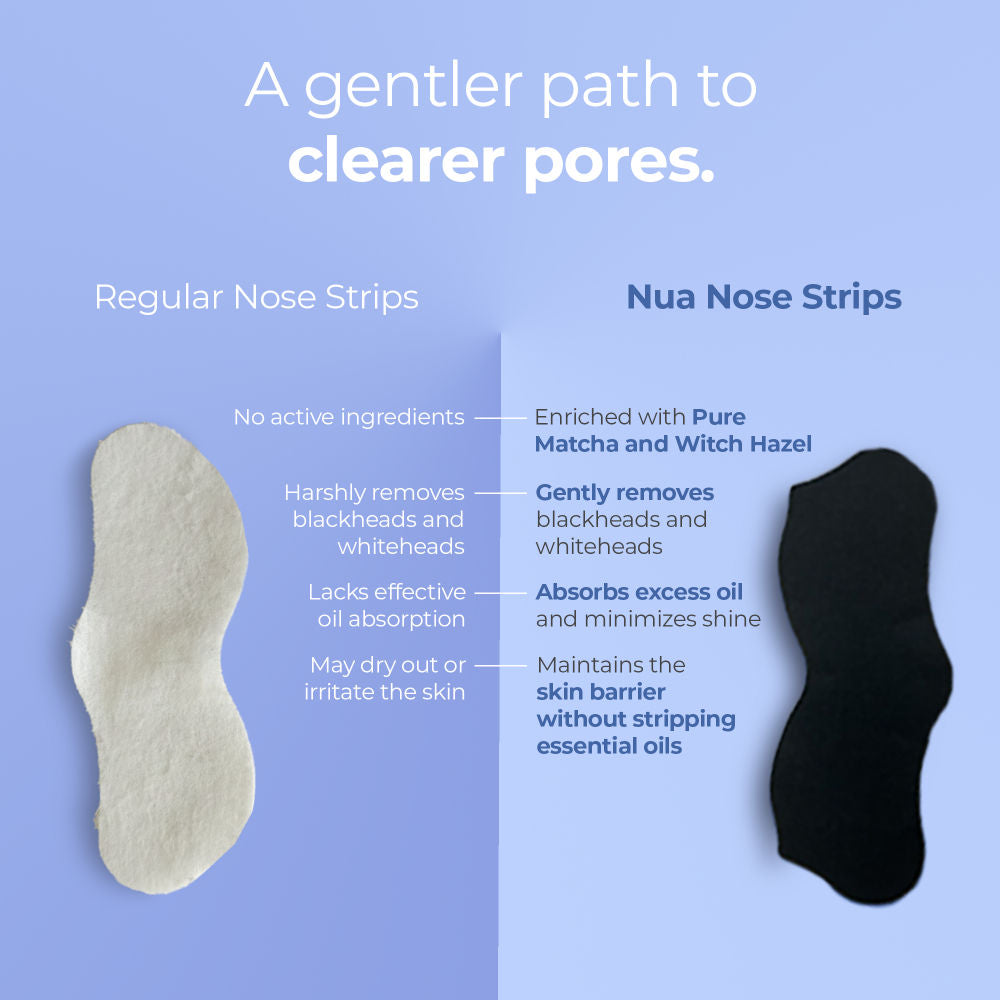 Nose Strip Pure Matcha and Witch Hazel 100% Natural Extracts Works within 10 minutes