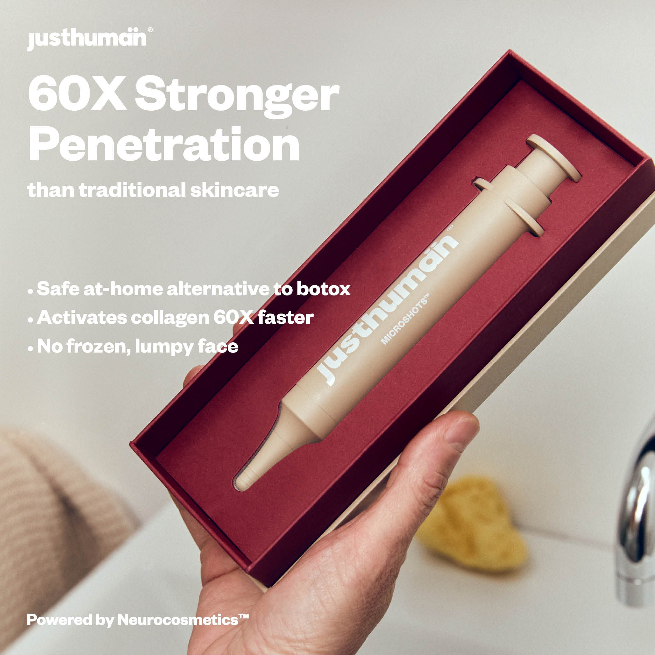Microshots AgeDefying Peptide Cream Anti-Aging Fine Line Wrinkle Smoothing collagen boost