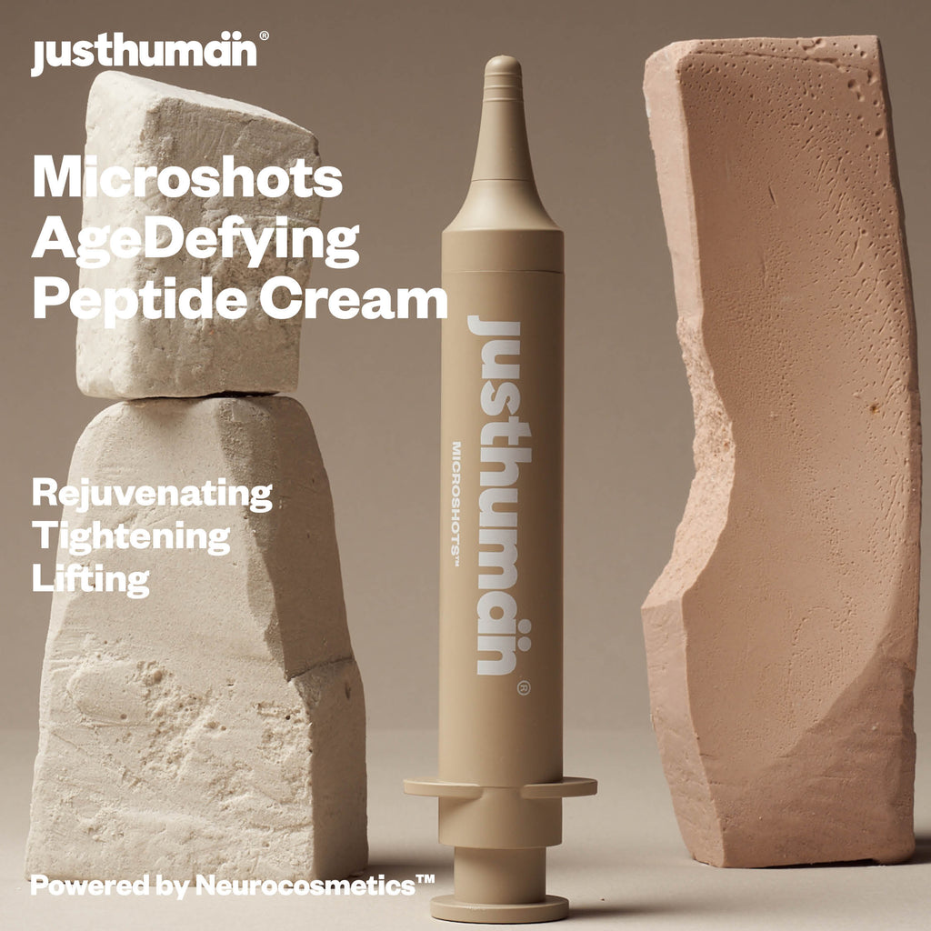 Microshots AgeDefying Peptide Cream Anti-Aging Fine Line Wrinkle Smoothing collagen boost