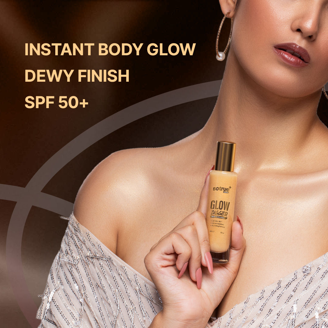 Glow Digger Body Glow Spray SPF50+ PA+++