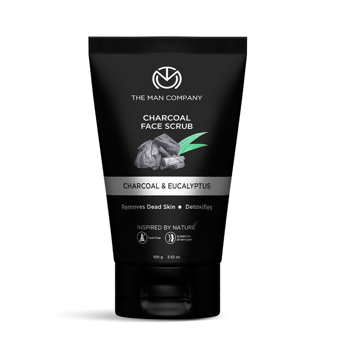 Charcoal Face Scrub With Lemongrass & Eucalyptus