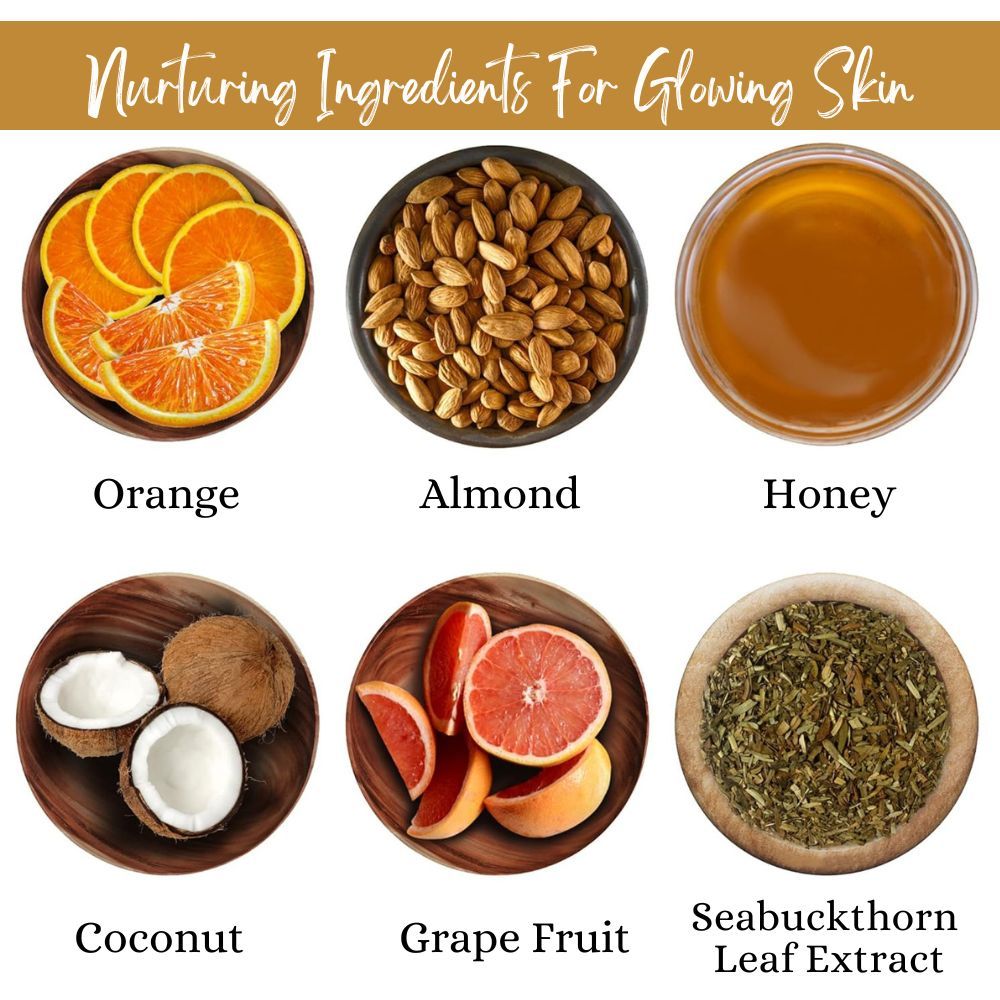 Fairness Natural Orange Peel & Honey Almond Sugar Body Scrub
