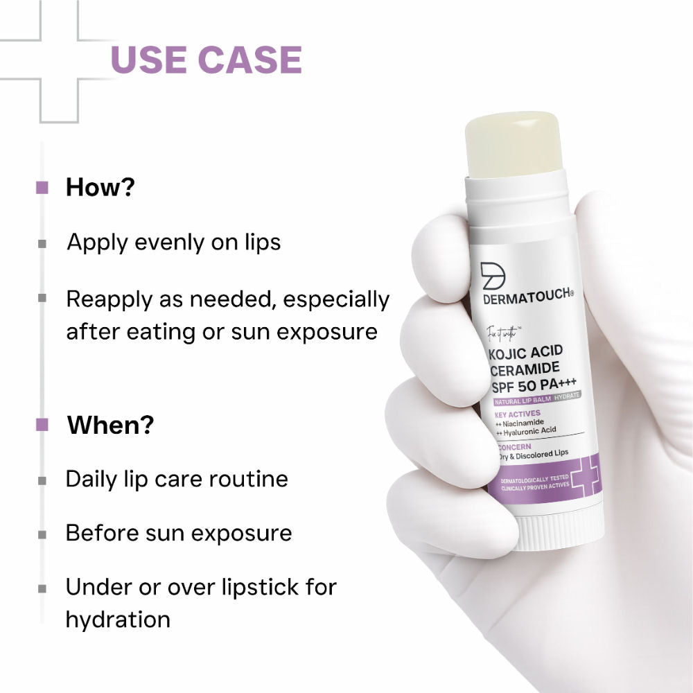 Kojic Acid Ceramide SPF 50 PA+++ Lip Balm