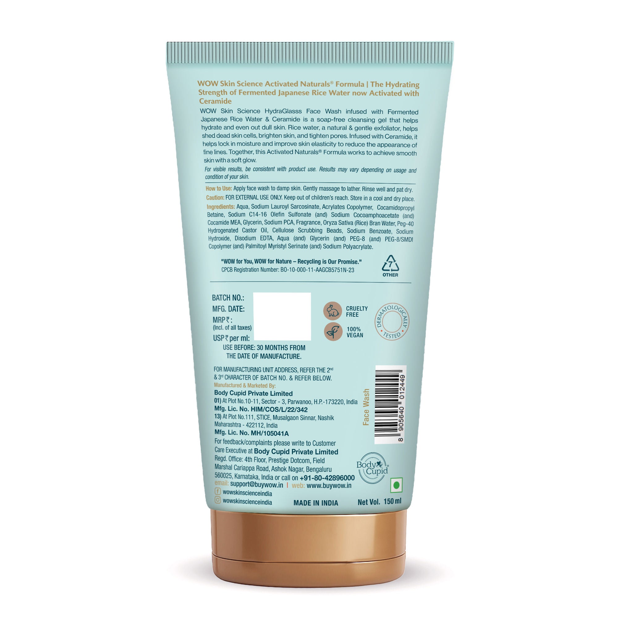 Skin Science Hydraglass Face Wash