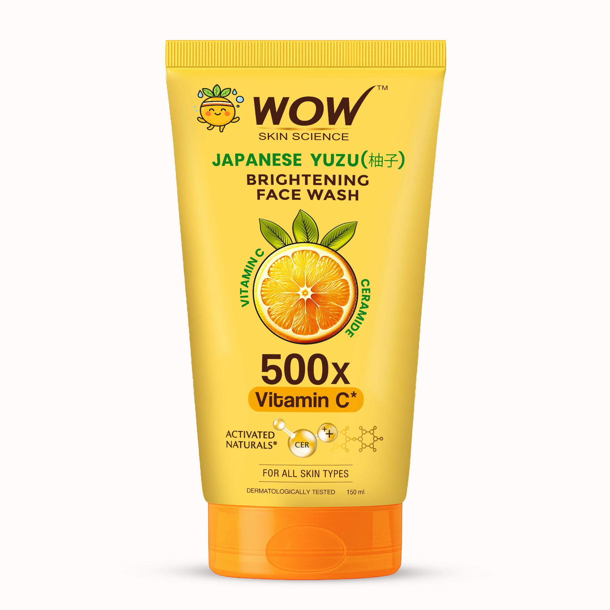Skin Science Japanese Yuzu + Vitamin C With Ceramide Brightening Face Wash