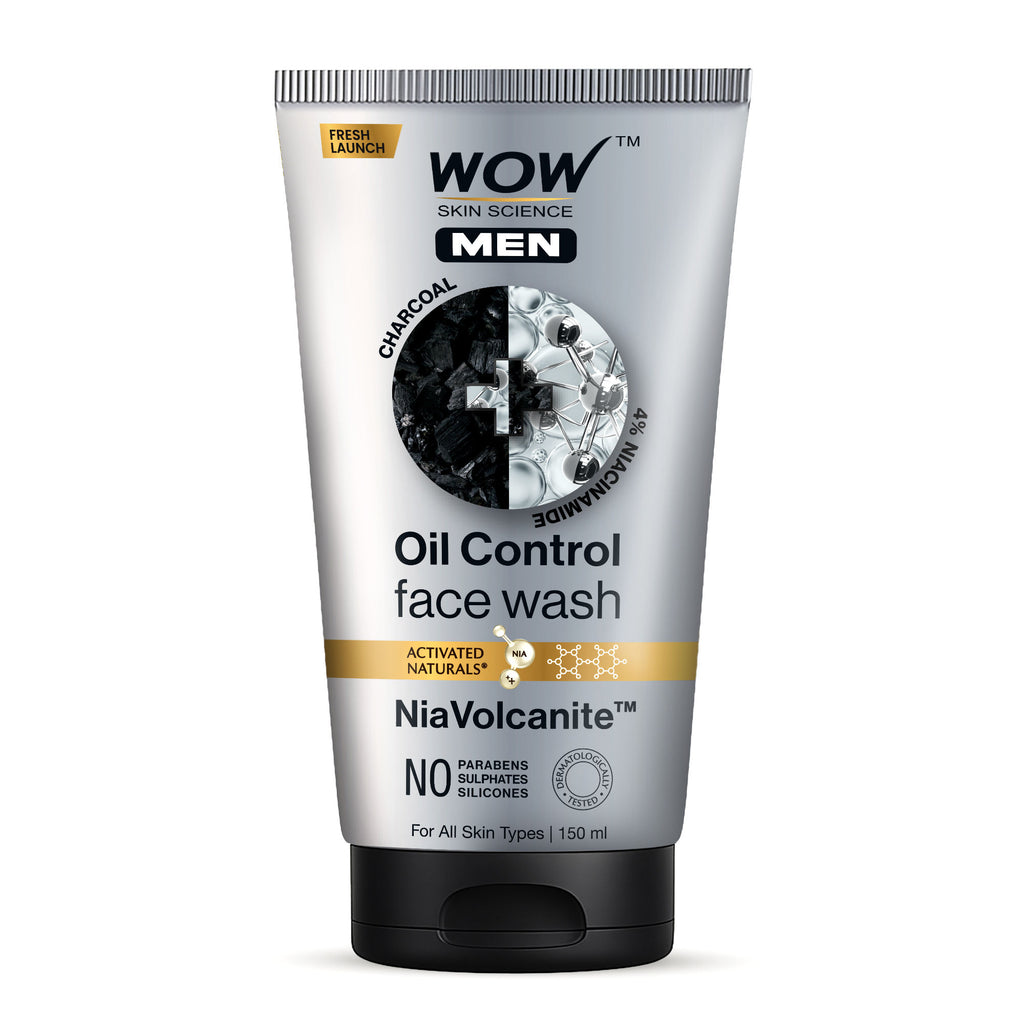 Skin Science Men Charcoal + Niacinamide Oil-Control Face Wash