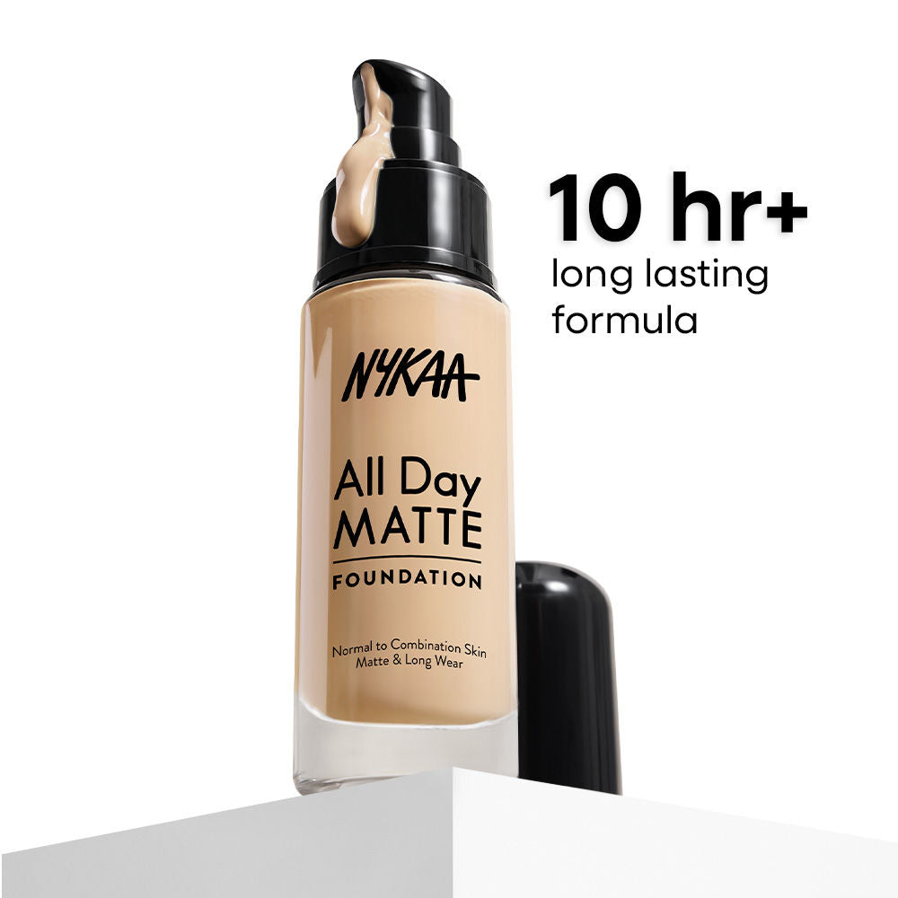 All Day Matte Long Wear Liquid Foundation With Pump - Beige 06