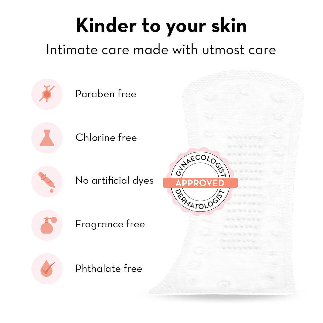 Everyday Panty Liners Ultra Soft No Fragrance & Paraben Free