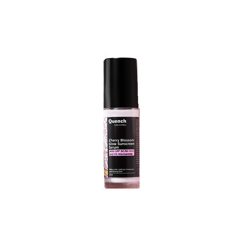 Cherry Blossom Glow Sunscreen Serum SPF 50 PA++++ with 2% Niacinamide