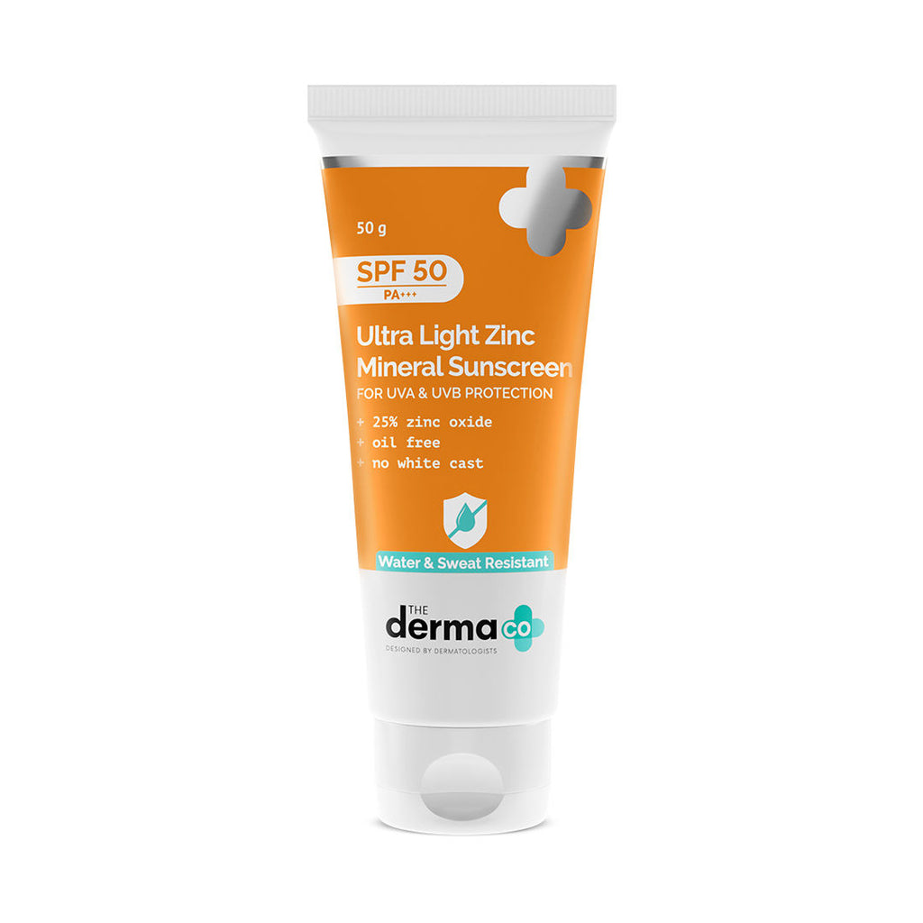 Ultra Light Zinc Mineral Sunscreen With SPF 50 PA+++