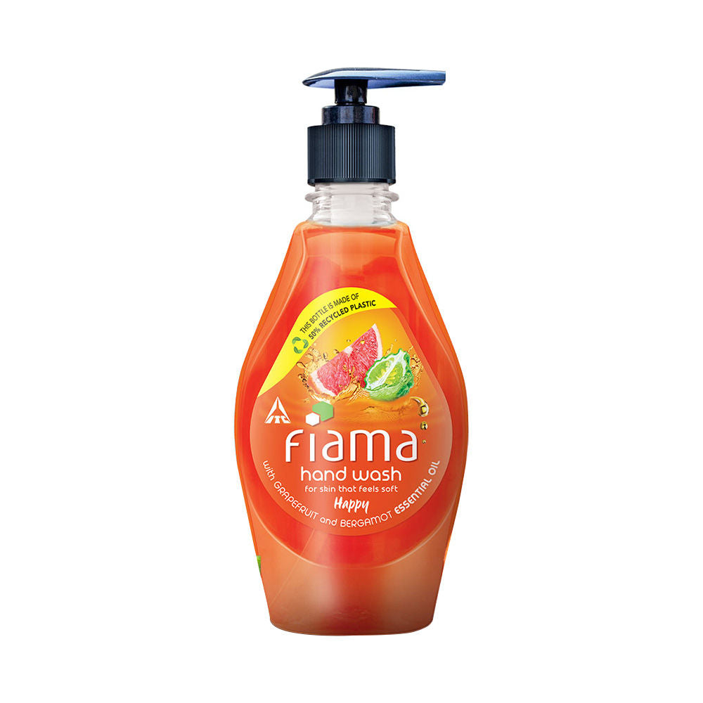 Happy Hand Wash, Grapefruit Oil & Bergamot Oil Extract Handwash For Soft And Supple Hands