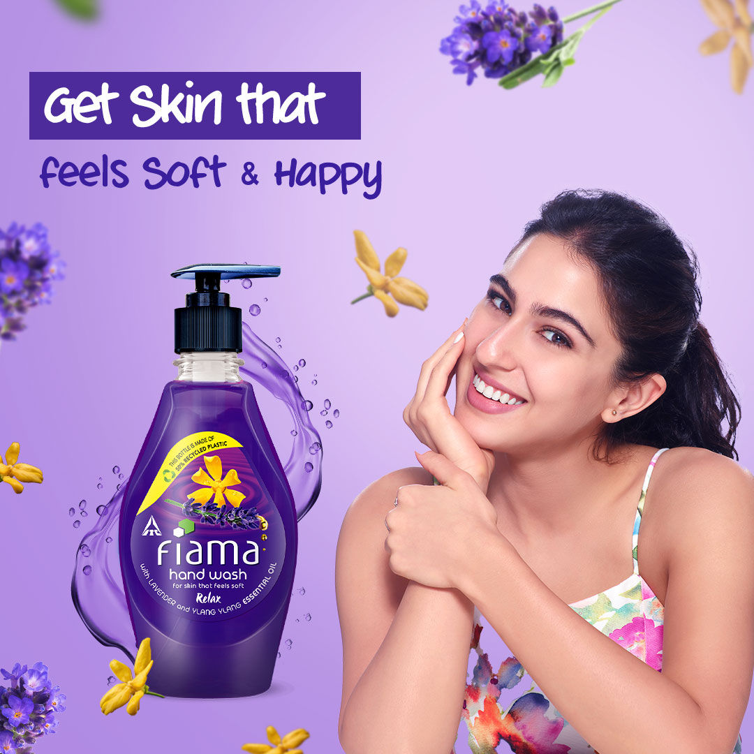 Relax Hand Wash, Lavender Oil And Ylang Extracts Handwash For Soft And Supple Hands