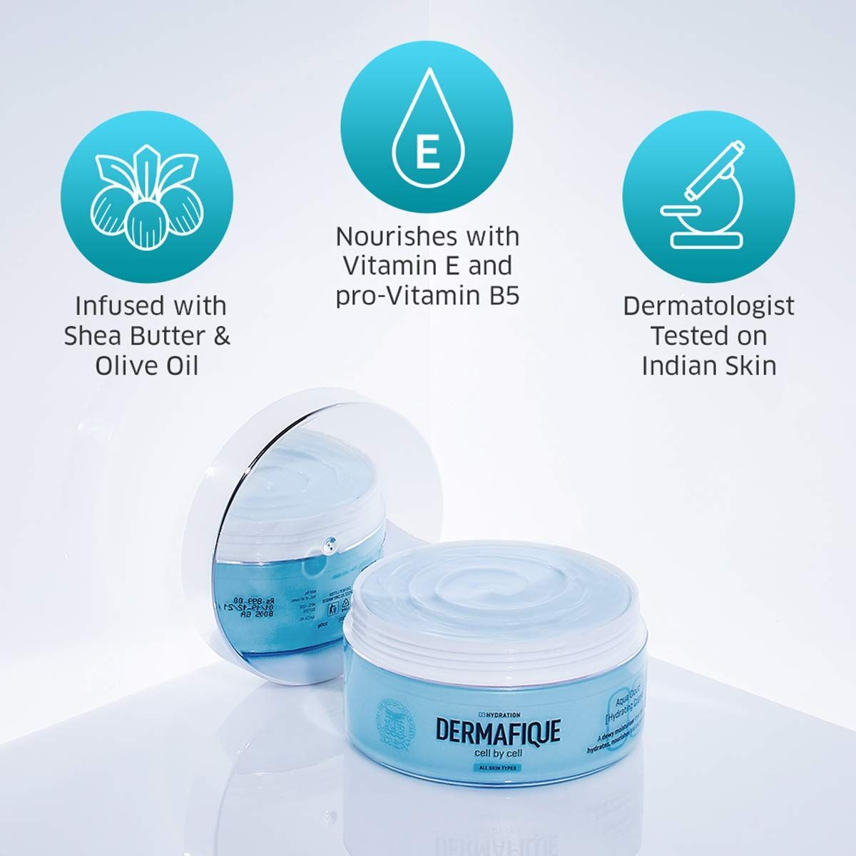 Aqua Cloud Hydrating Light Moisturising Crème For All Skin Types