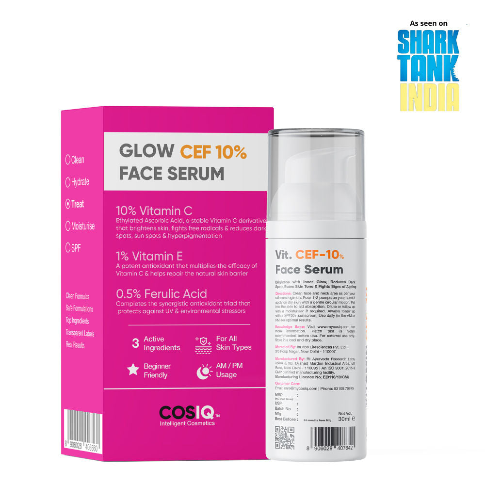 Vitamin CEF 10% Glow Boost Face Serum