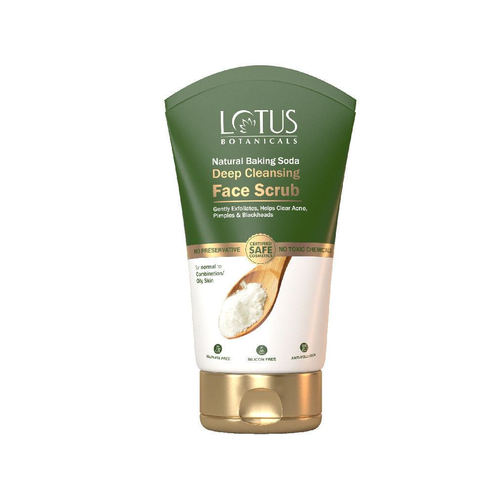 Natural Baking Soda Deep Cleansing Face Scrub