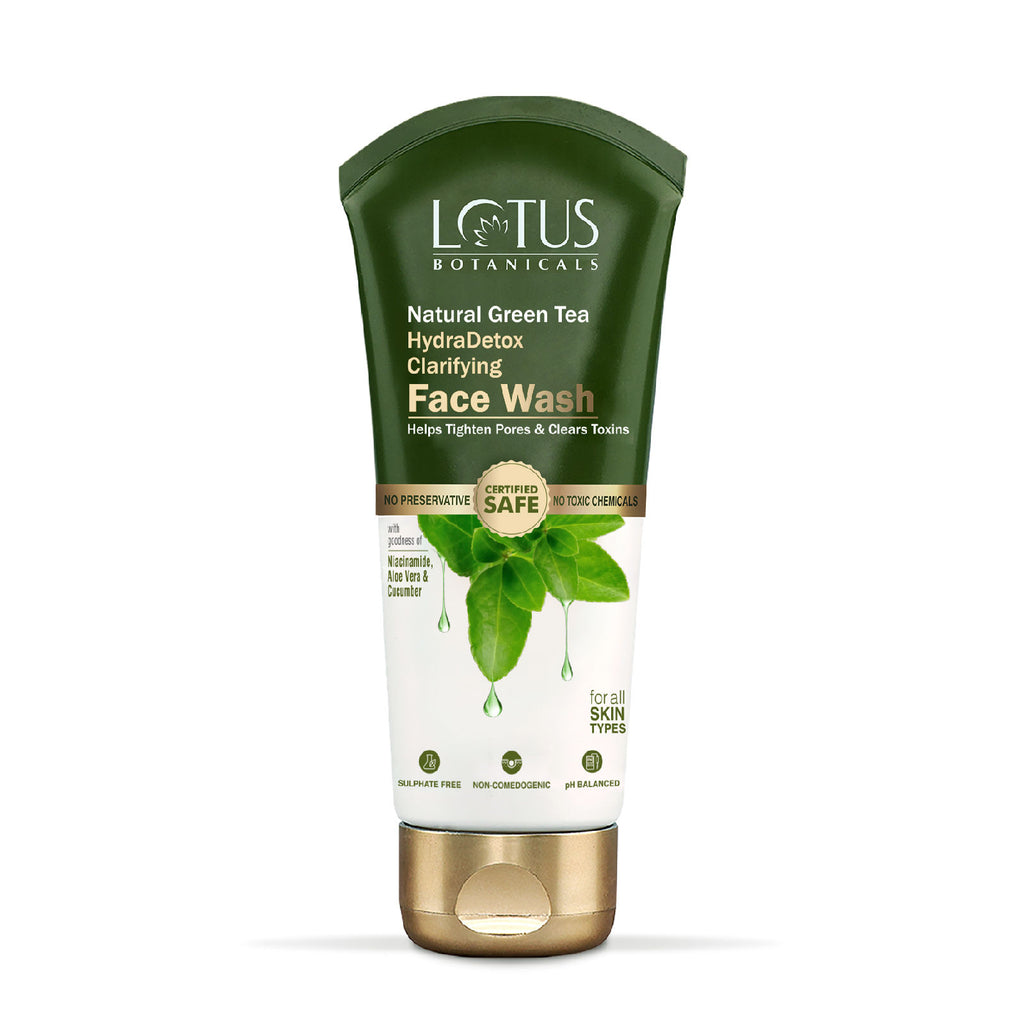 Natural Green Tea Hydradetox Clarifying Face Wash | For All Skin Types