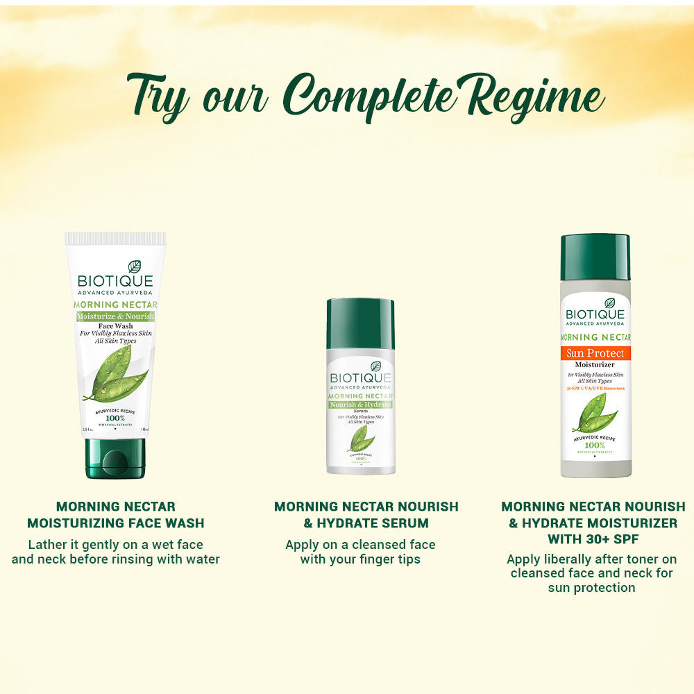 Bio Morning Nectar Visibly Flawless Sun Protector SPF 30+
