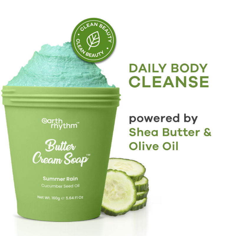 Butter Cream Shower Mousse Soap - Summer Rain