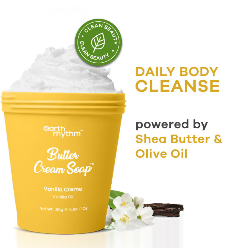 Butter Cream Shower Mousse Soap - Vanilla Cream