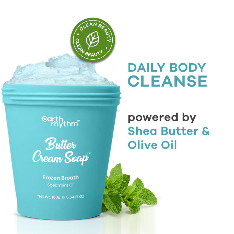 Butter Cream Shower Mousse Soap - Frozen Breath