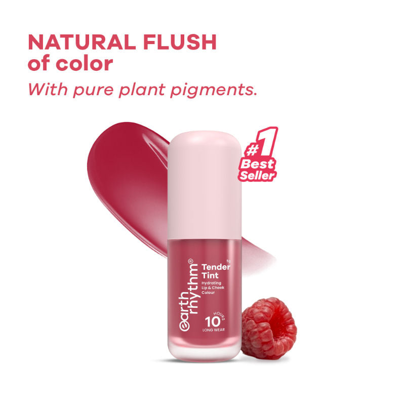 Tender Tint For Lip & Cheek With Pure Plant Pigments 10 H Stay - Bourbon