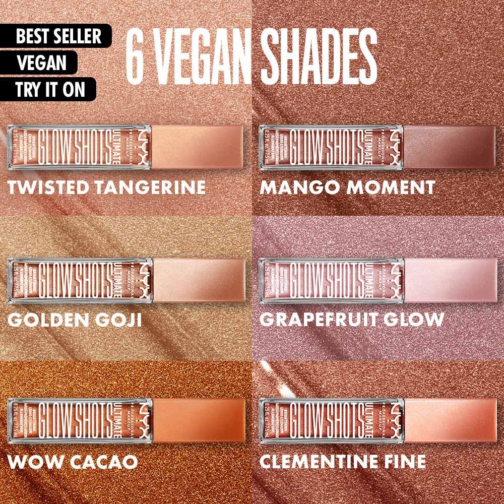 Ultimate Glow Shots Liquid Eyeshadow - Grapefruit Glow