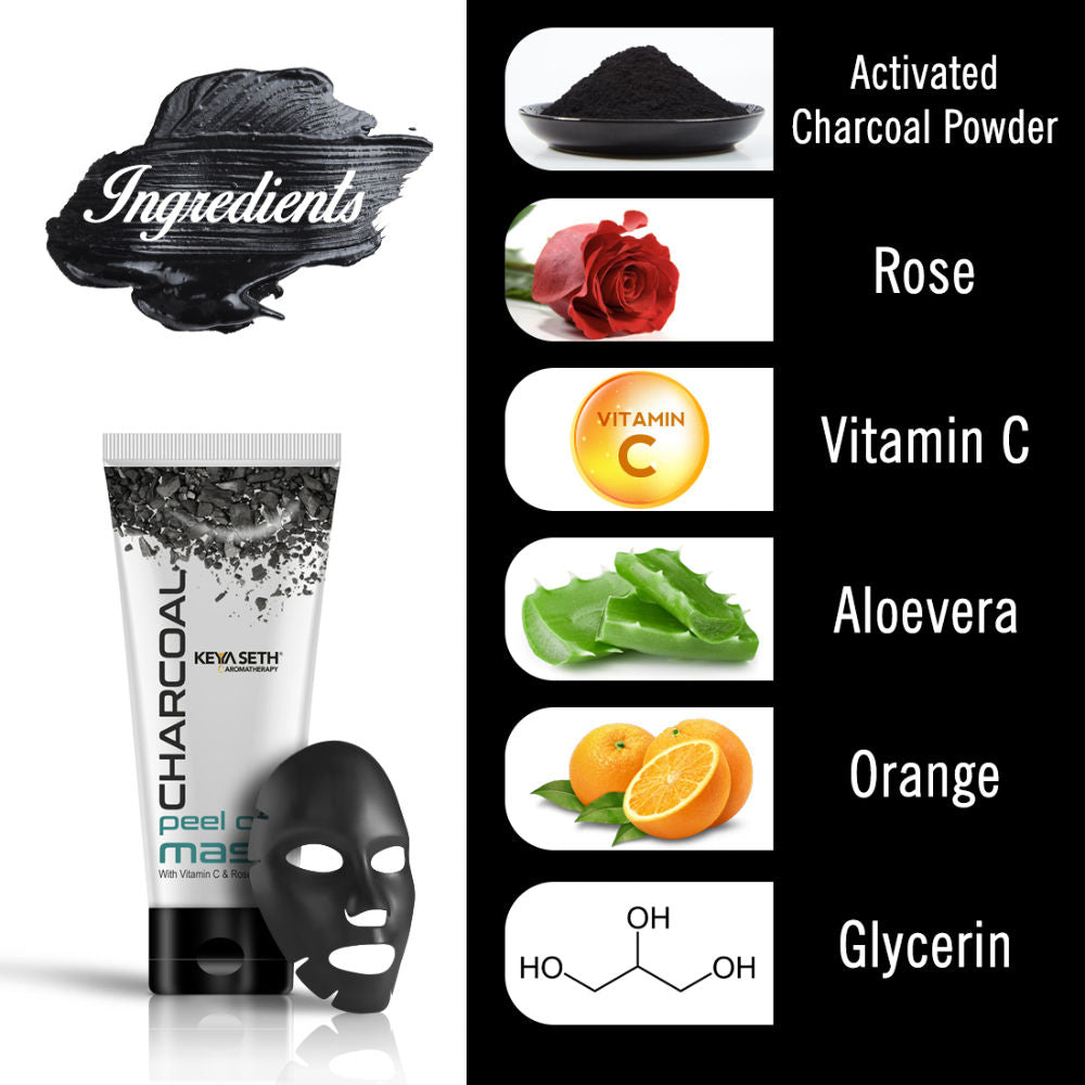 Charcoal Peel off Mask Face Pack