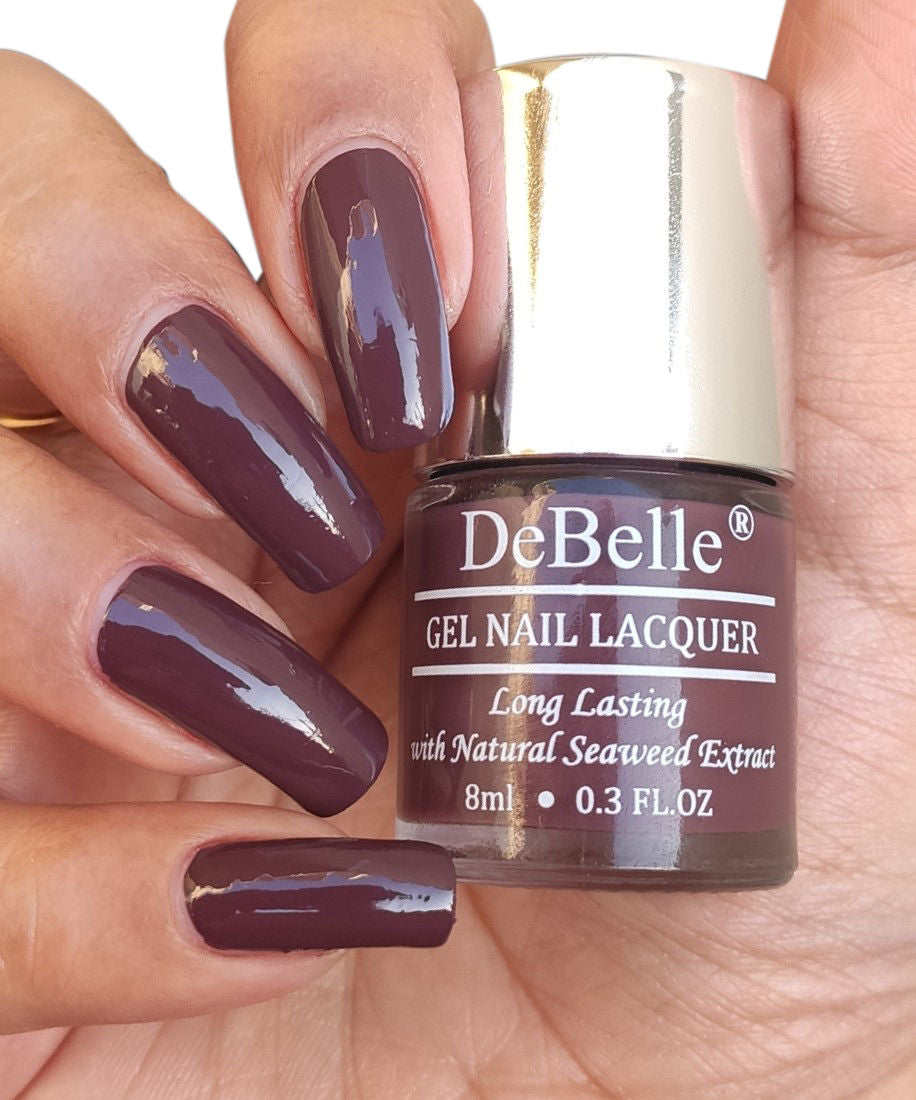 Gel Nail Polish - Plum Toffee (Plum Maroon)